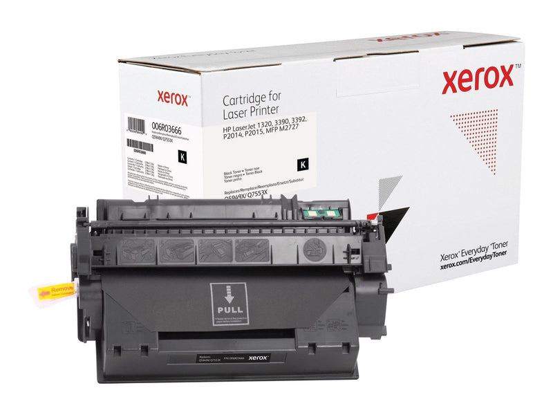 Xerox 006R03666 / Alternative to HP 49X/53X - Q5949X/Q7553X Black Toner - High Yield - Tonerpatrone Schwarz
