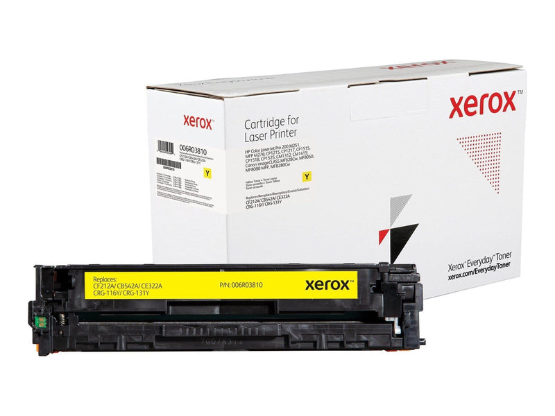 Xerox 006R03810 / Alternative to HP 125A / CB542A HP 128A / CE322A HP 131A / CF212A Canon CRG-131Y Yellow Toner - Tonerpatrone G