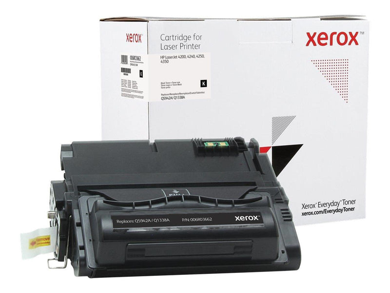 Xerox 006R03662 / Alternative to HP 38A - Q5942A/Q1338A Black Toner - Tonerpatrone Schwarz