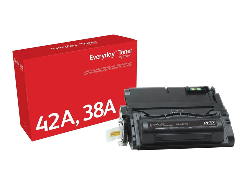 Xerox 006R03662 / Alternative to HP 38A - Q5942A/Q1338A Black Toner - Tonerpatrone Schwarz