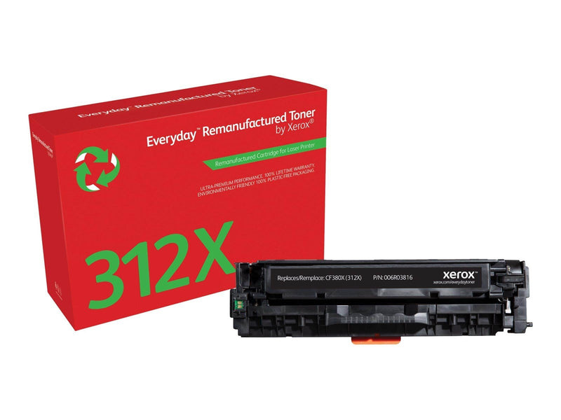 Xerox 006R03816 / Alternative to HP 312X / CF380X Black Toner - High Yield - Tonerpatrone Schwarz