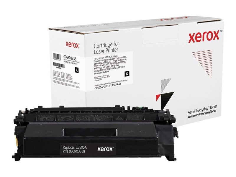 Xerox 006R03839 / Alternative to HP 05A / CE505A Black Toner - Tonerpatrone Schwarz