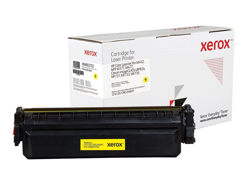 Xerox 006R03702 / Alternative to HP 410X / CF412X Canon CRG-046HY Yellow Toner- High Yield - Tonerpatrone Gelb
