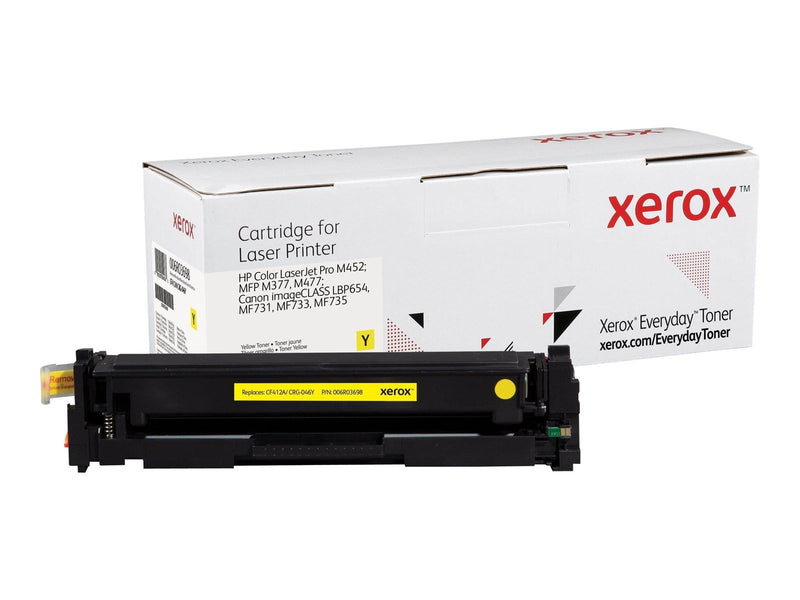 Xerox 006R03698/ Alternative to HP 410A / CF412A Canon CRG-046Y / 1247C002 Yellow Toner - Tonerpatrone Gelb