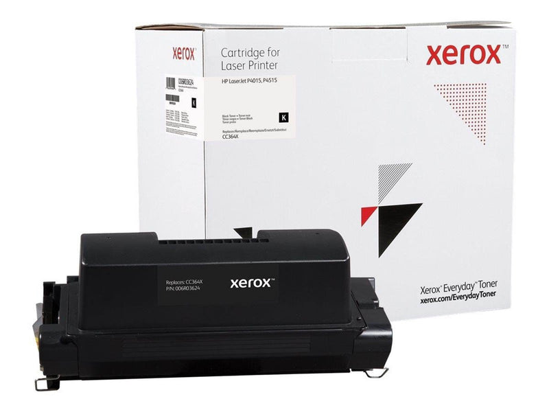 Xerox 006R03624 / Alternative to HP 64X / CC364X / Black Toner - High Yield - Tonerpatrone Schwarz