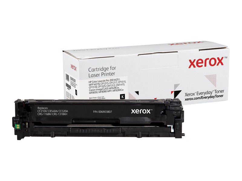 Xerox 006R03807 / Alternative to HP 125A / CB540A HP 128A / CE320A HP 131X / CF210X Canon CRG-116BK Canon CRG-131BKH Black Toner