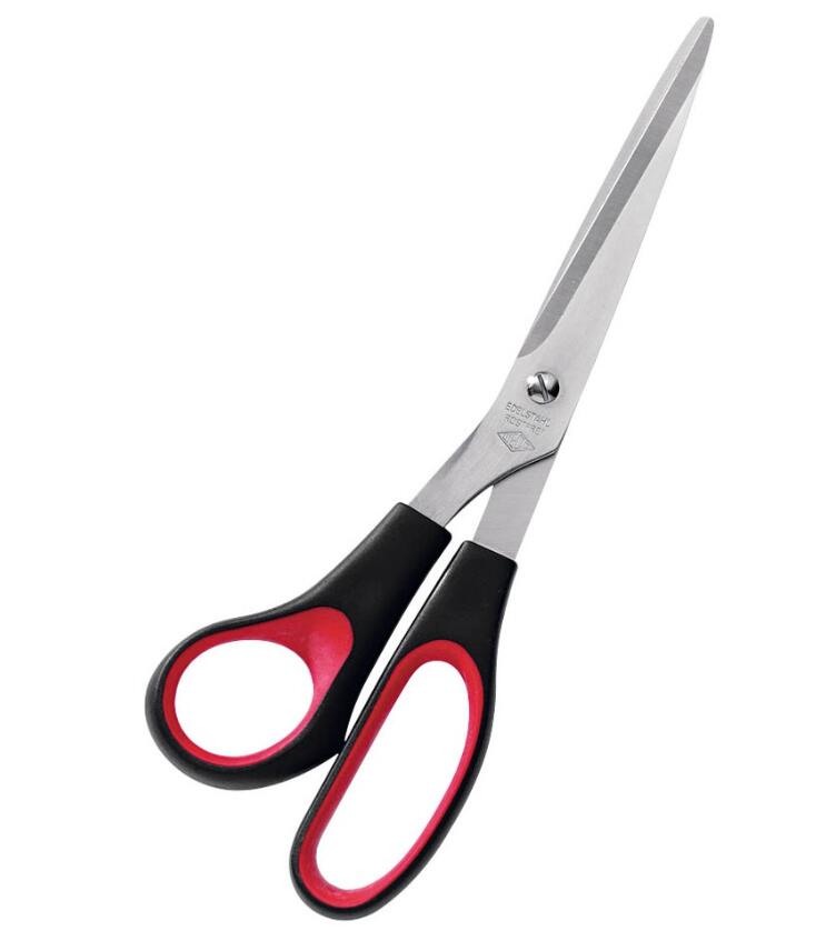WEDO Linkshänder-Papierschere 21,0 cm - schwarz-rot