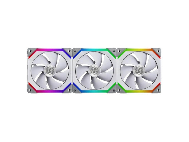 Lian Li UNI FAN SL120 (3-pack) - Gehäuselüfter - 120mm - Weiß - 31 dBA