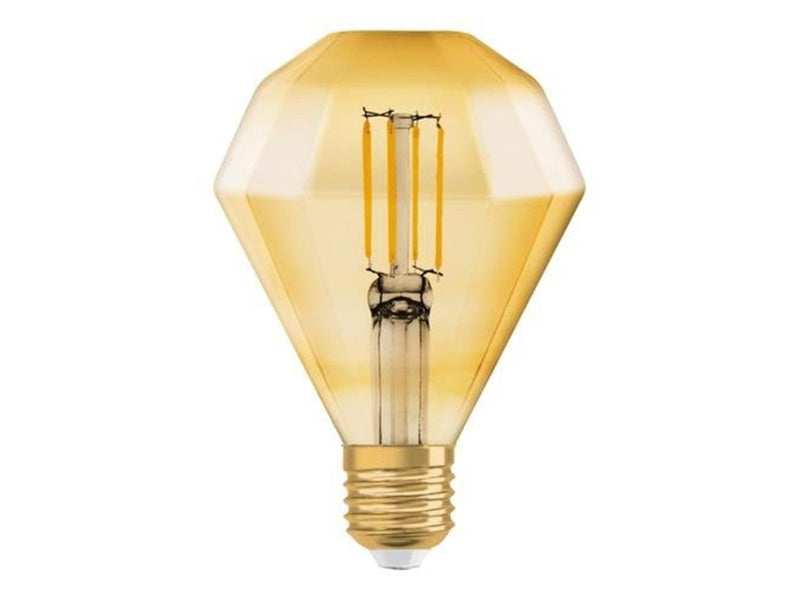 Osram LED-Lampe Vintage 1906 Diamond 4,5W/825 (40W) Gold E27