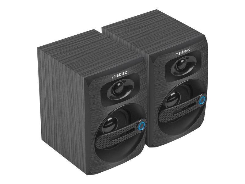 Natec Glosniki 2.0 Cougar 6W RMS Czarne - 2.0 PC-Lautsprecher