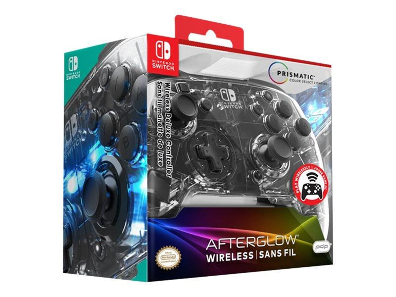 PDP Afterglow Wireless Deluxe Controller - Wireless Controller - Nintendo Switch