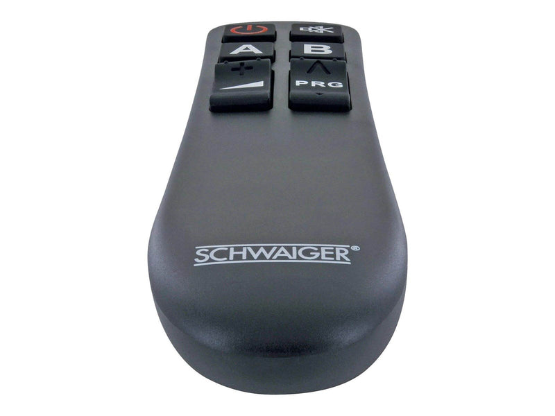 Schwaiger 2 in 1 universal remote control - black