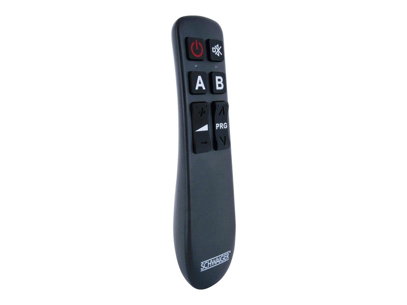 Schwaiger 2 in 1 universal remote control - black