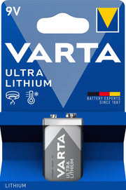 VARTA Batterie ULTRA LITHIUM E-Block - 9,0 V