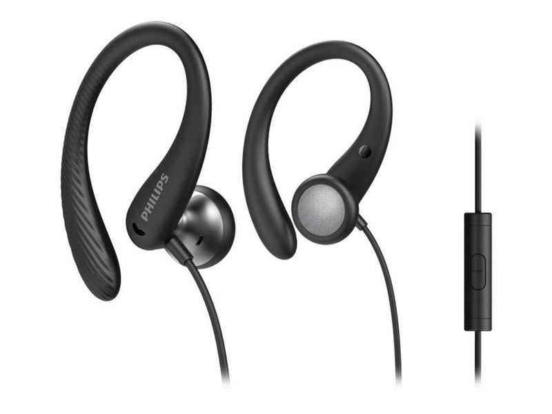 Philips  In-ear Sports Headphones with Mic. Black