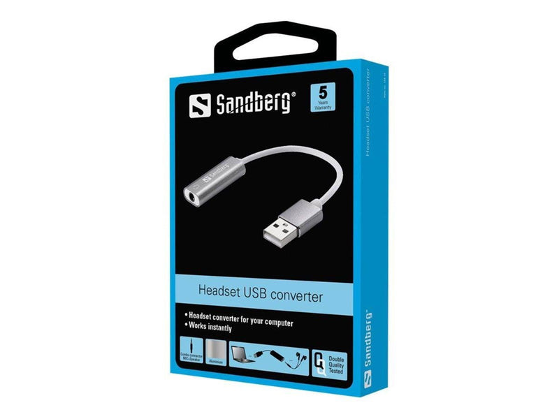 Sandberg Headset USB Coverter