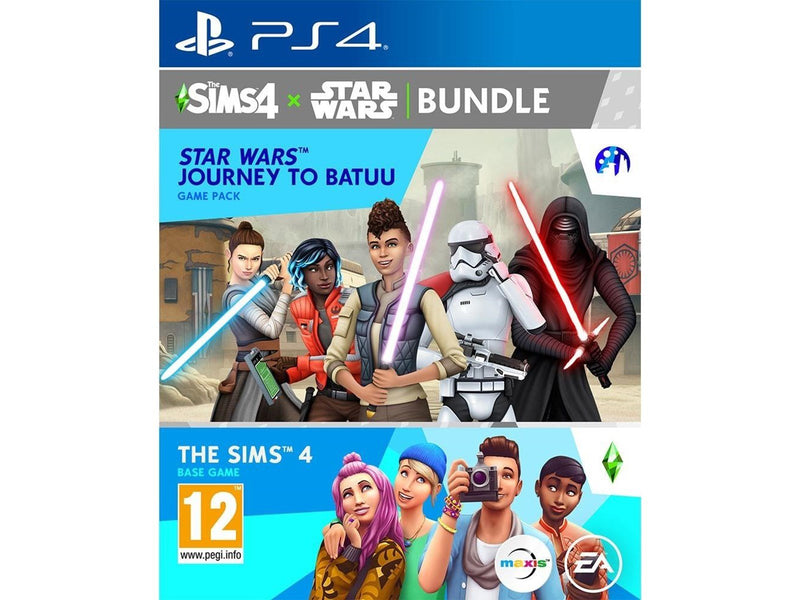 The Sims 4 Star Wars: Journey To Batuu - Base Game and Game Pack Bundle - Sony PlayStation 4 - Virtual Life - PEGI 12