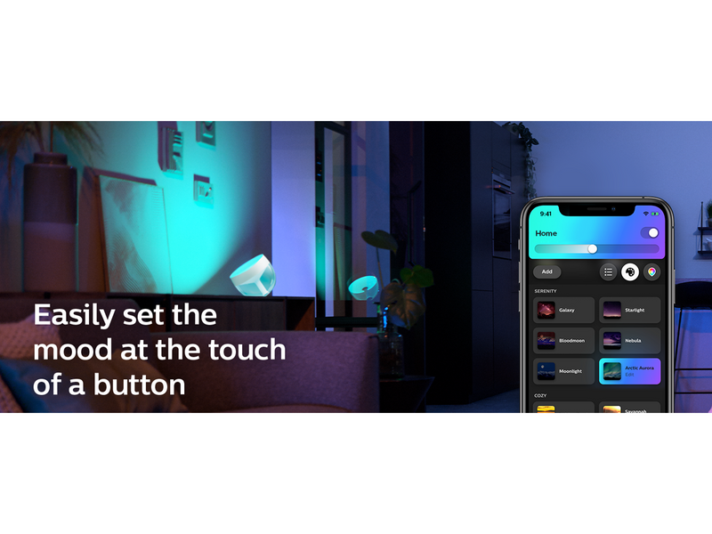 Philips Hue Iris Tischleuchte - BT - Weiss