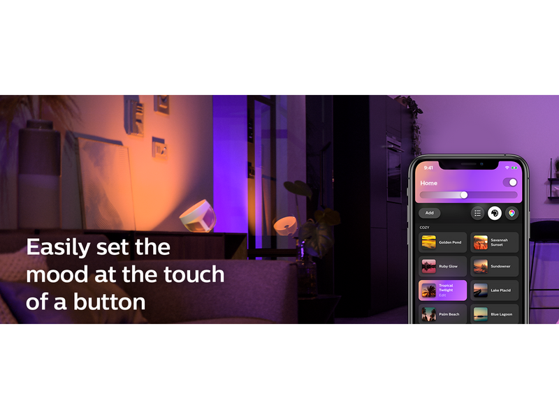 Philips Hue Iris Tischleuchte - BT - Weiss