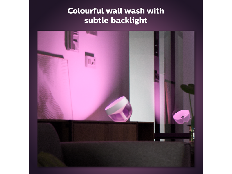 Philips Hue Iris Tischleuchte - BT - Weiss