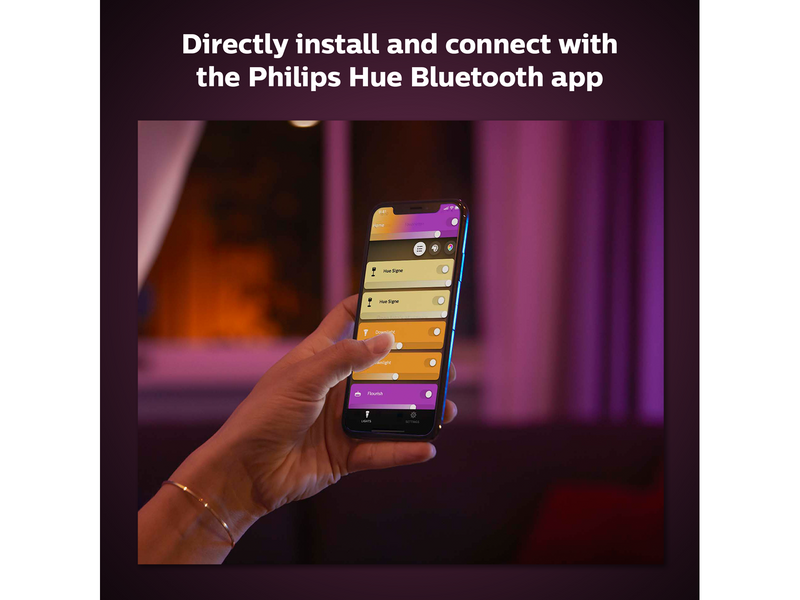 Philips Hue Iris Tragbare Tischleuchte - BT - Schwarz