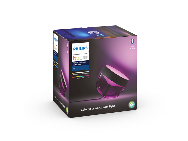 Philips Hue Iris Tragbare Tischleuchte - BT - Schwarz