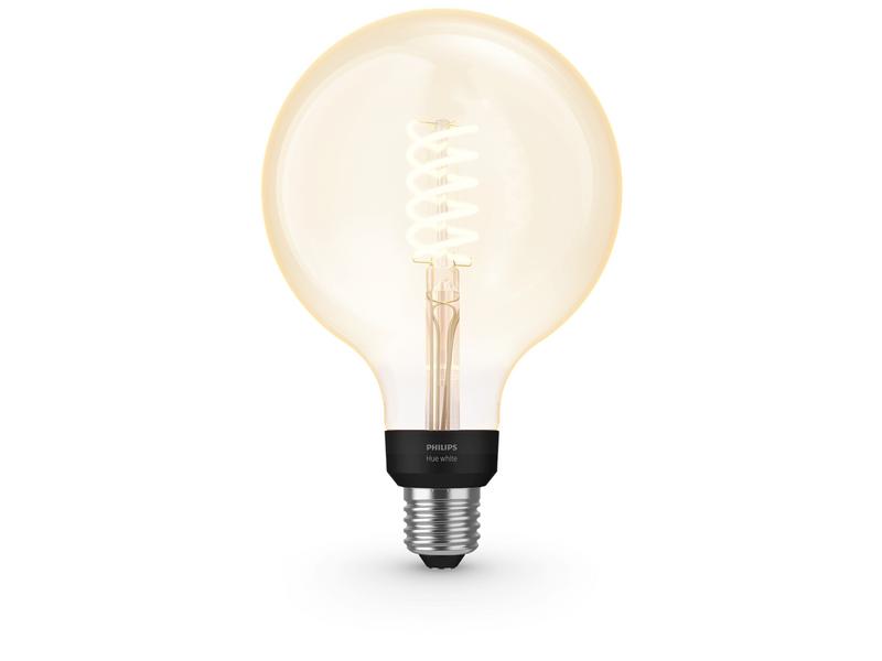 Philips Hue White Filament G125 E27 Globe Bulb - BT