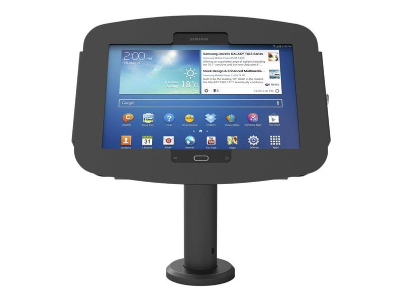Compulocks Space Rise Galaxy Tab A 10.1" Counter Top Kiosk 8" Black