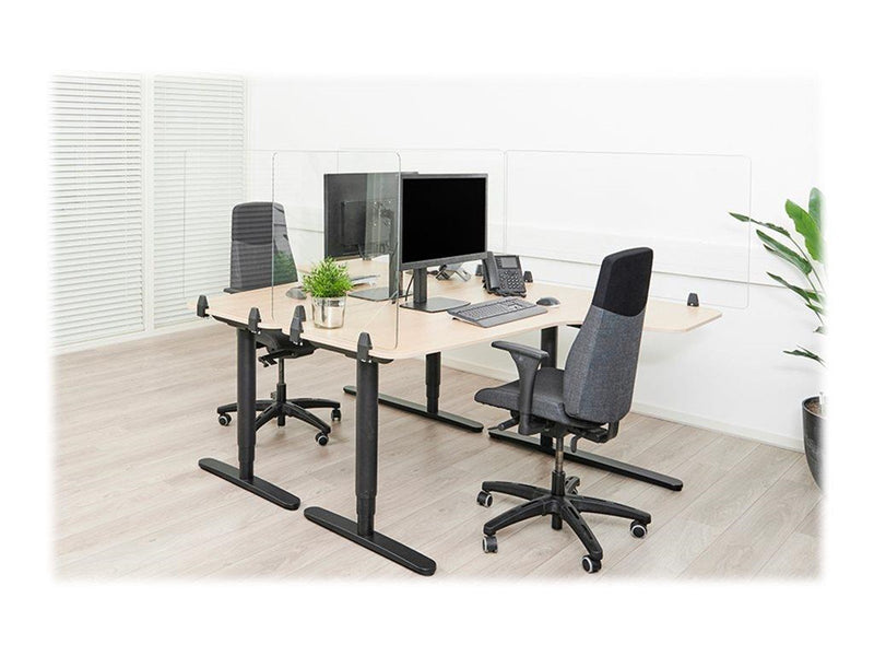 Neomounts NS-GLSPROTECT100 - partition screen - 100 x 65 cm - transparent