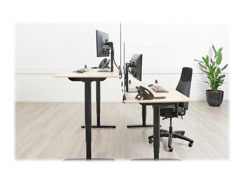 Neomounts NS-GLSPROTECT100 - partition screen - 100 x 65 cm - transparent