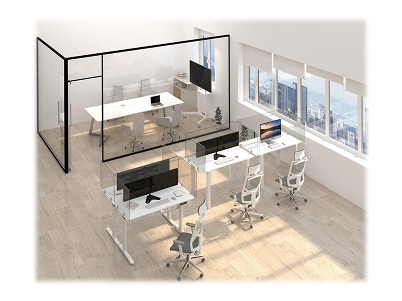 Neomounts NS-GLSPROTECT100 - partition screen - 100 x 65 cm - transparent