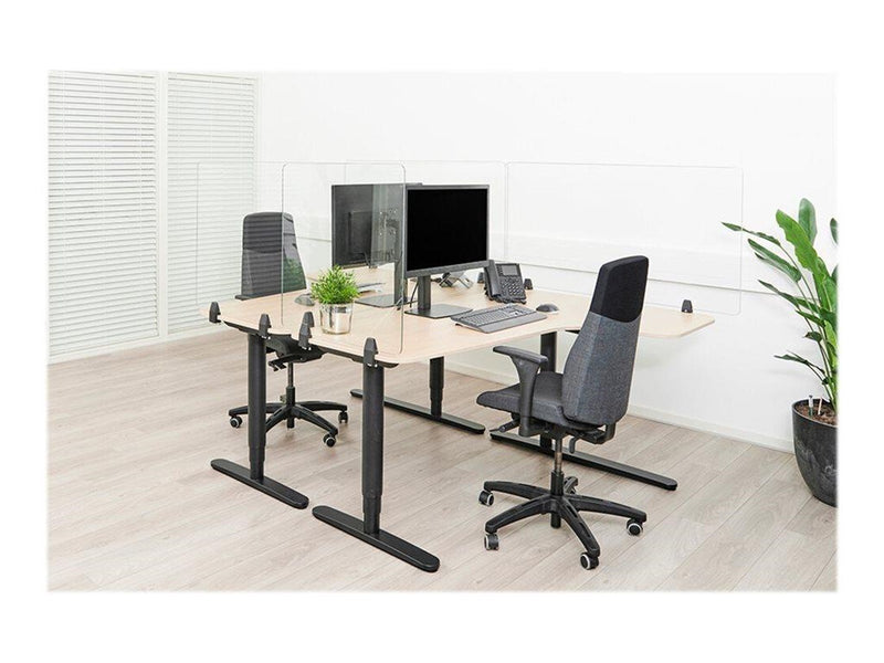 Neomounts NS-GLSPROTECT100 - partition screen - 100 x 65 cm - transparent