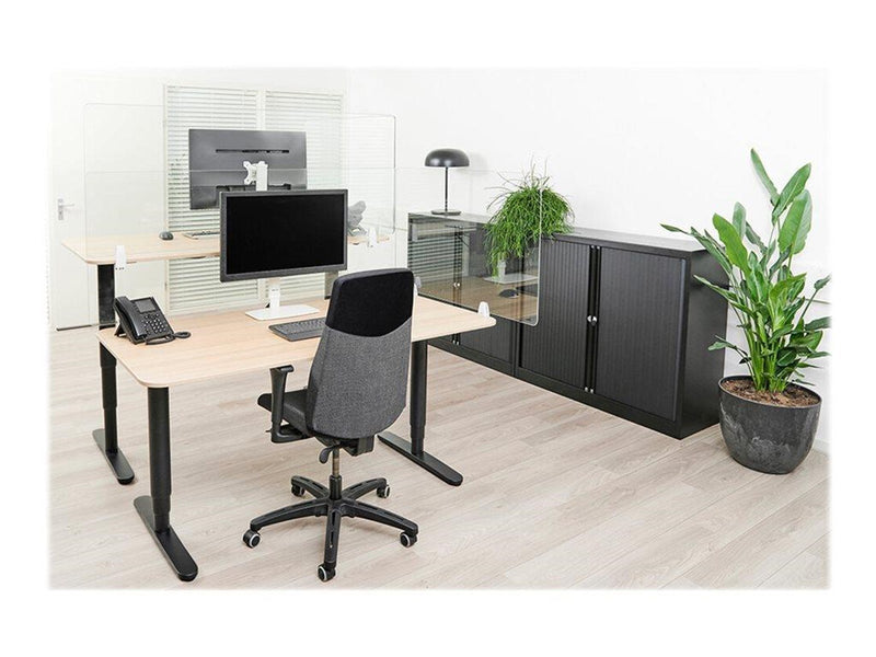 Neomounts NS-GLSPROTECT100 - partition screen - 100 x 65 cm - transparent