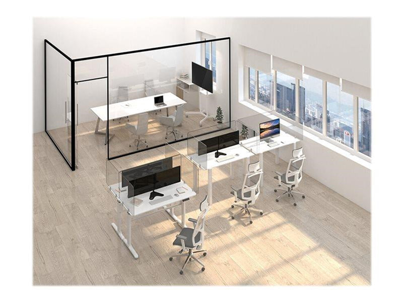 Neomounts NS-GLSPROTECT100 - partition screen - 100 x 65 cm - transparent