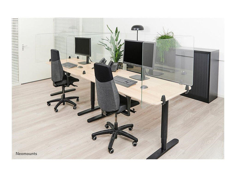 Neomounts NS-GLSPROTECT100 - partition screen - 100 x 65 cm - transparent