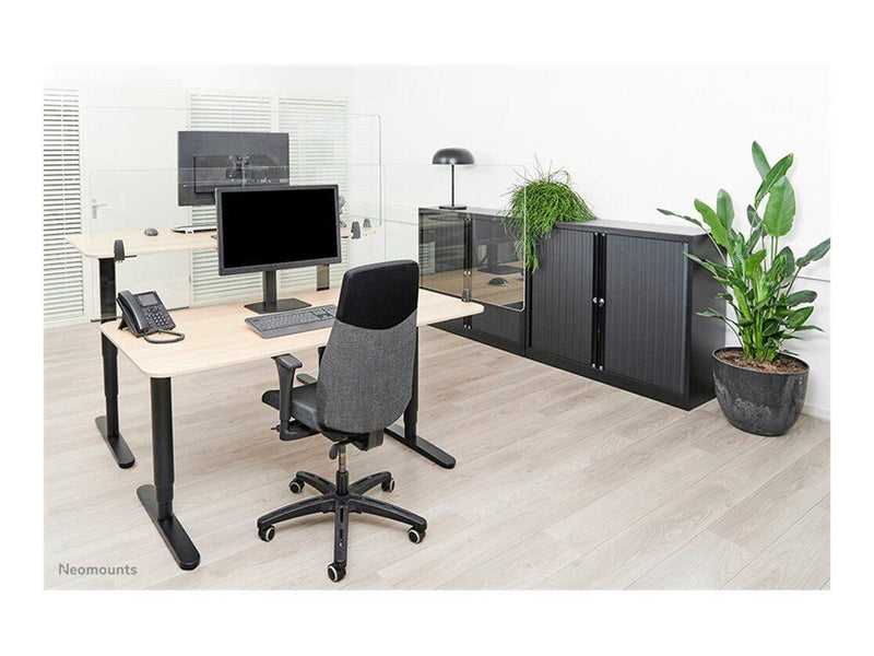 Neomounts NS-GLSPROTECT100 - partition screen - 100 x 65 cm - transparent