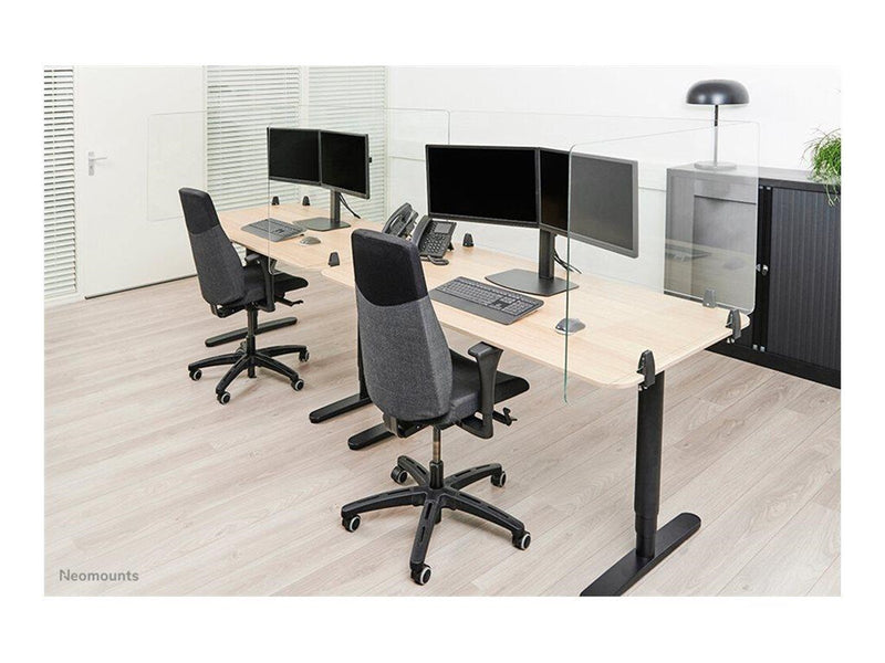 Neomounts NS-GLSPROTECT100 - partition screen - 100 x 65 cm - transparent