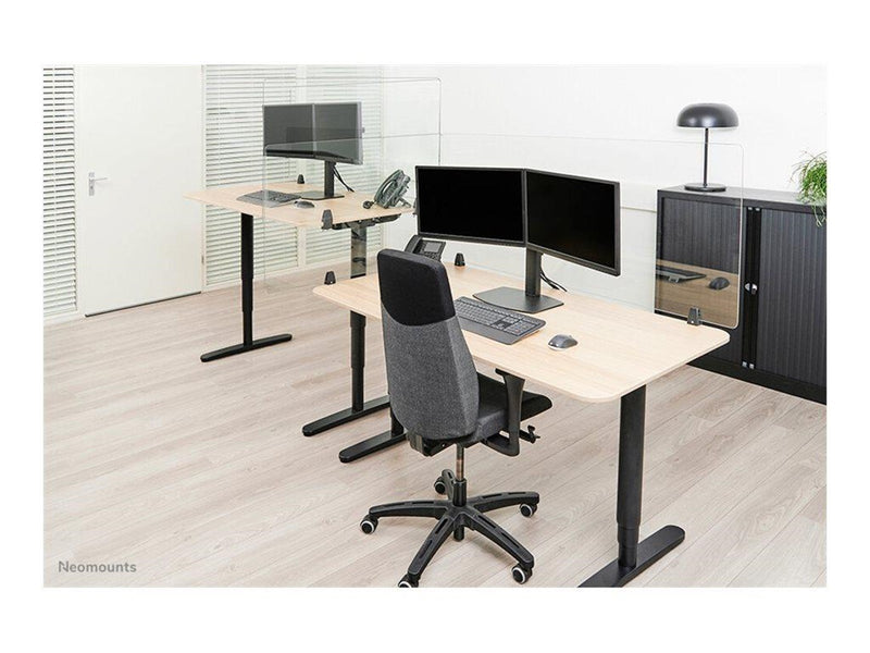 Neomounts NS-GLSPROTECT100 - partition screen - 100 x 65 cm - transparent