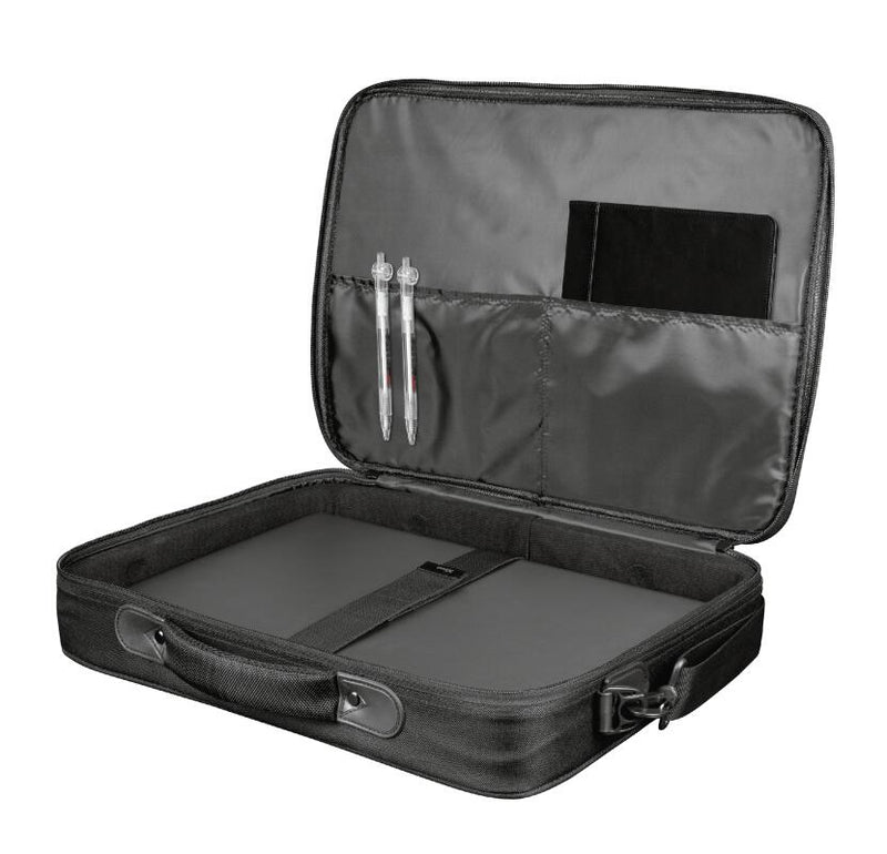 Trust Atlanta Laptop-Tasche für Laptops bis 39,6 cm (15,6 Zoll) - Schwarz
