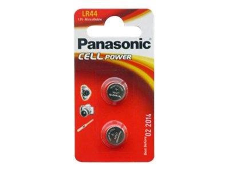 Panasonic LR-44EL/2B battery - 2 x LR44 - Alkaline