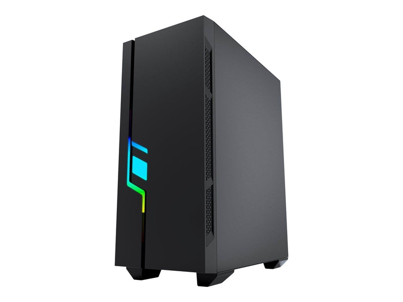 Gembird computer case Fornax 2000 - RGB LED STRIP - Gehäuse - Tower - Schwarz