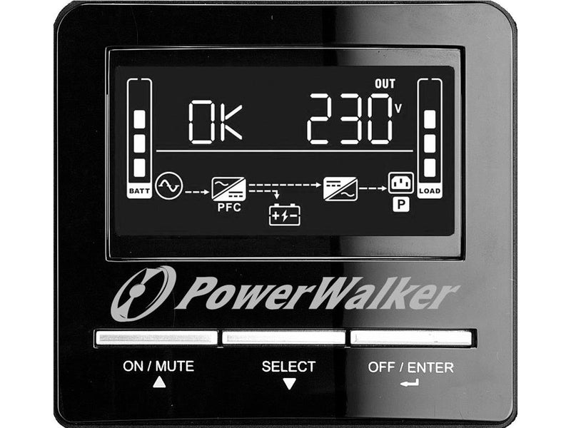 BlueWalker 10121137 -  PowerWalker VI CW - 3000VA/2100W - Line Interactive UPS