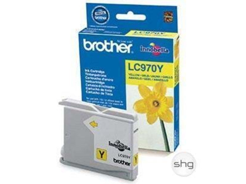 Brother LC970Y Yellow - Tintenpatrone Gelb