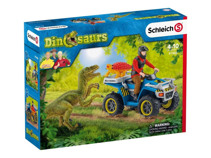 Schleich Quad escape from Velociraptor