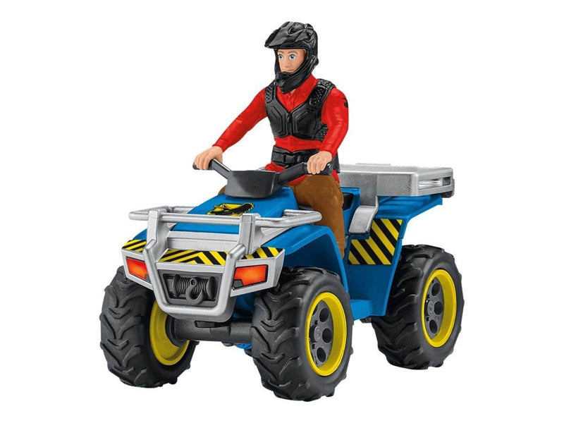 Schleich Quad escape from Velociraptor
