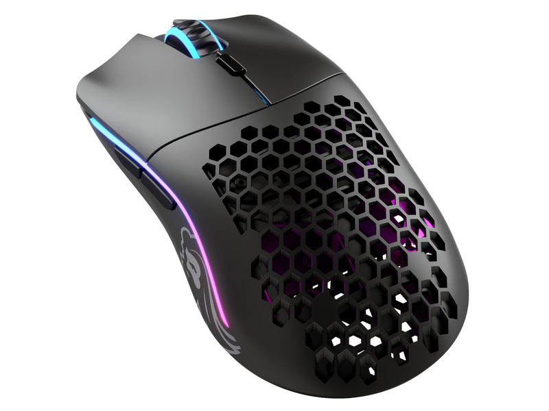 Glorious Model O Wireless - Matte Black - Gaming Maus (Schwarz mit RGB)