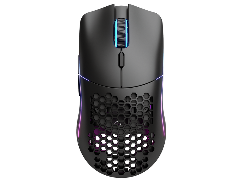 Glorious Model O Wireless - Matte Black - Gaming Maus (Schwarz mit RGB)
