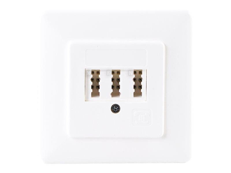 Schwaiger TAE Connector Socket (NFN) - surface mount outlet