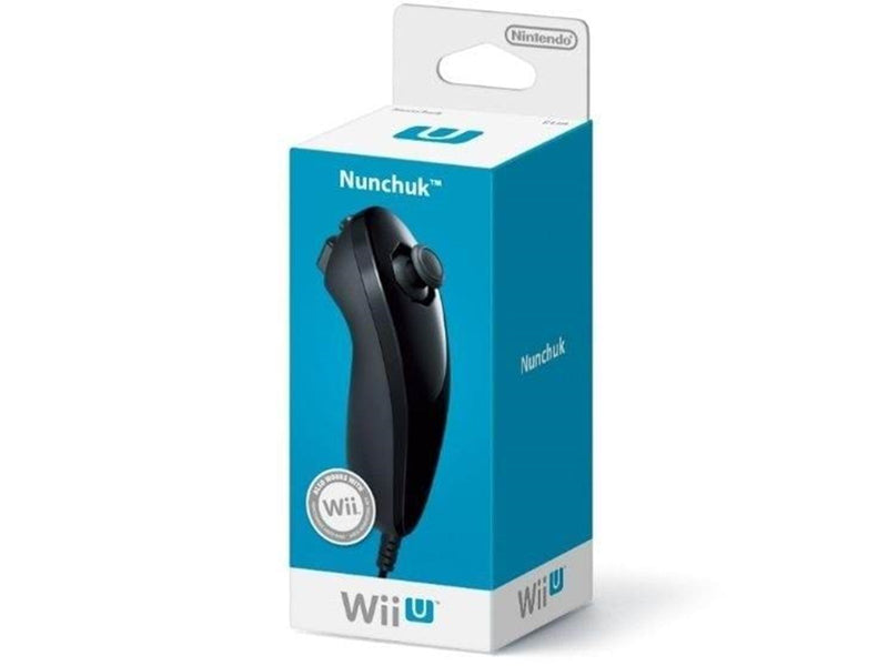 Nintendo Nunchuck - Black - Wired Controller - Nintendo Wii U
