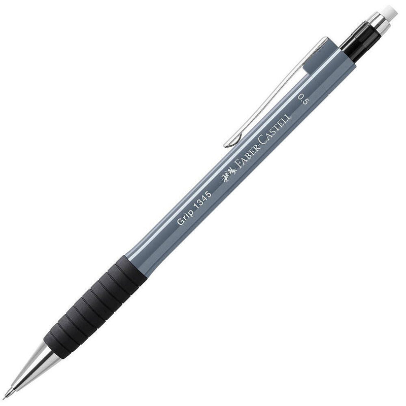 FABER-CASTELL GRIP 1345 Druckbleistift B 0,5 mm - grau